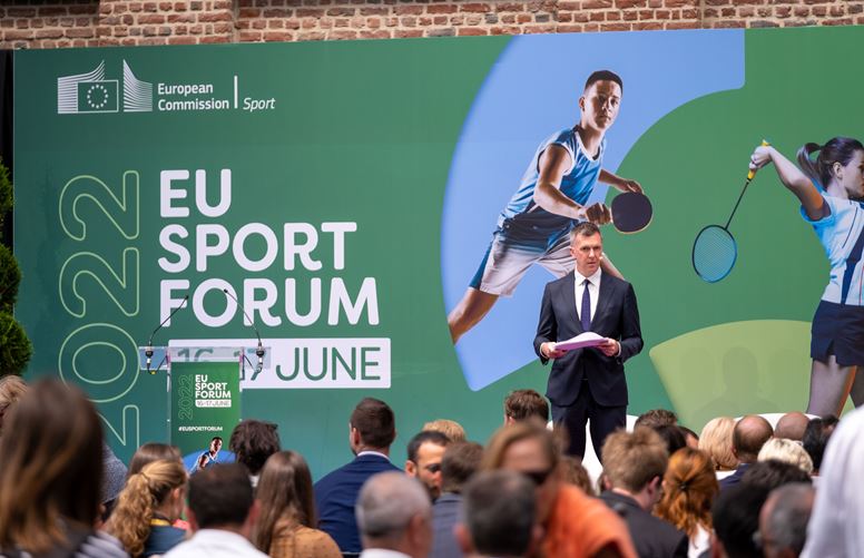 European Sport Forum, 16 June 2022, Lille, France © European Commission