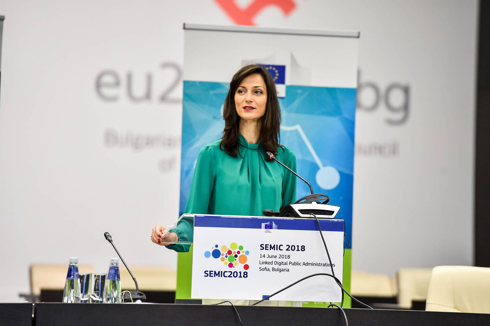 Speaker at conference