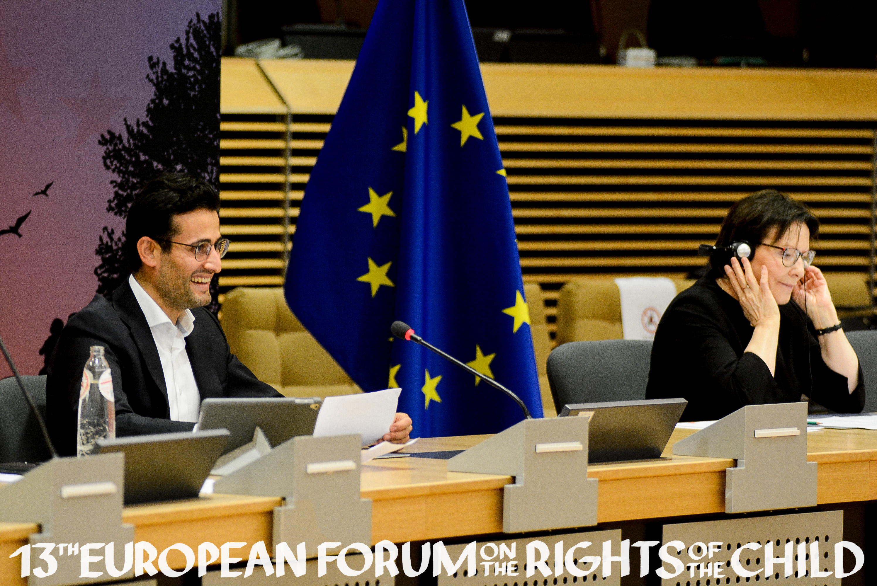 Moderator and speaker