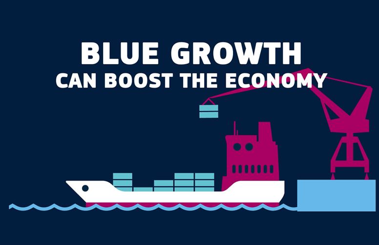 Animation on the blue economy